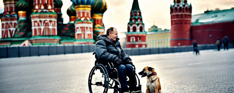 Инвалидные коляски для собак и кошек на задние лапы в Москве