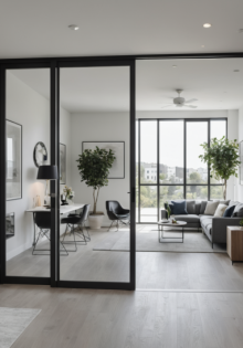 Алюминиевые двери со стеклом: современное решение для комфортного пространства в Москве