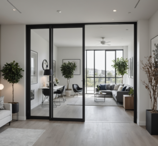 Алюминиевые двери со стеклом: современное решение для комфортного пространства в Москве