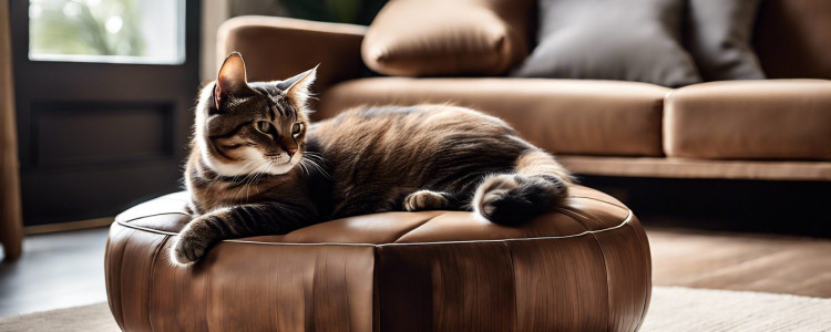 Домики-пуфы: идеальная комфортная зона для вашего кота